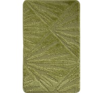 Коврик для ванной комнаты Dekorelle Bravo зеленый, 50x80см Br10-7