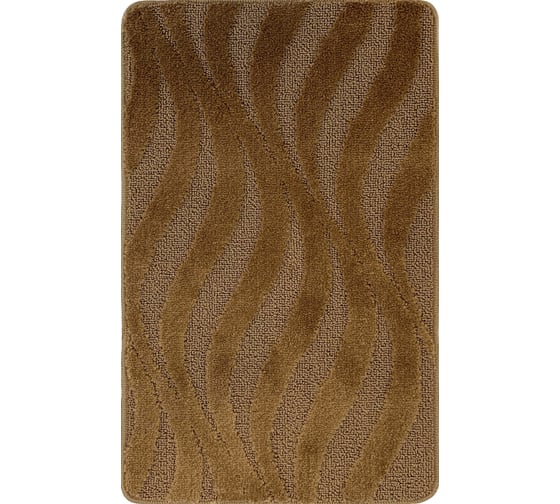 Коврик для ванной комнаты Dekorelle Bravo коричневый, 50x80см Br13-5