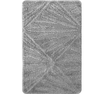 Коврик для ванной комнаты Dekorelle Bravo серый, 50x80см Br10-6