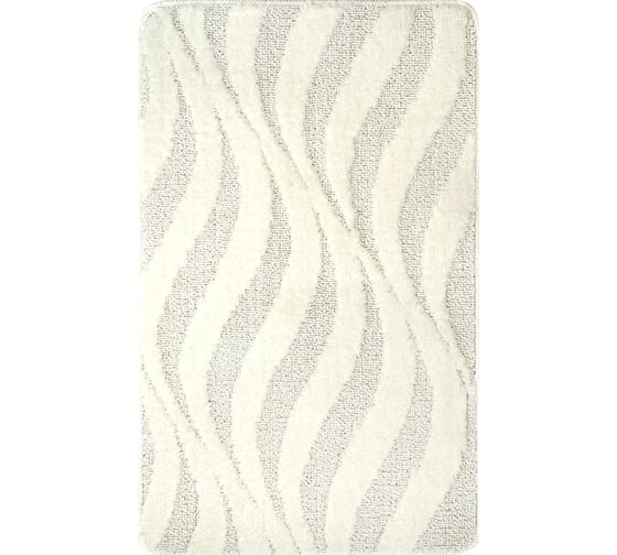 Коврик для ванной комнаты Dekorelle Bravo кремовый, 60x100см Br13-3 1