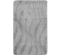 Коврик для ванной комнаты Dekorelle Bravo серый, 50x80см Br13-6