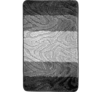 Коврик для ванной комнаты Dekorelle Bravo серый, 60x100см BrM06-2