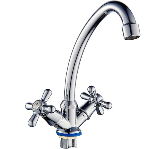 Смеситель для кухни ROEGEN 1/2", на гайке RR033A