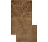 Комплект ковриков для ванной комнаты Dekorelle Bravo коричневый, 50x80см+50x40см Brk11-5 1