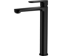 Смеситель для умывальника SPLENKA высокий, черный S222.15.06