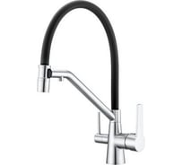 Смеситель для кухни со съемным изливом и подключением к фильтру RAGLO хром R80.62