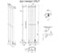 Полотенцесушитель ALTASAN Арго 120x21, черный муар Арго12021ЧМ 2