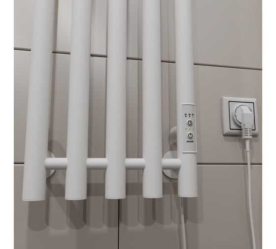 Полотенцесушитель ALTASAN Арго Люкс 120x27, белый матовый АргоЛюкс12027БМ