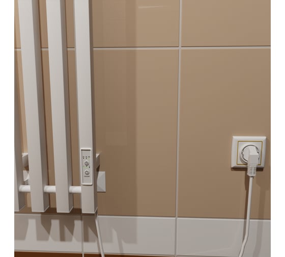 Полотенцесушитель ALTASAN Арго Проф 120x21, белый матовый АргоПроф12021БМ