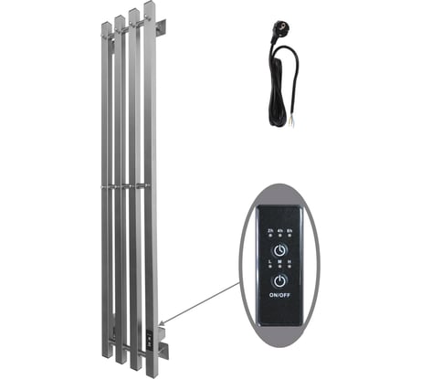 Полотенцесушитель ALTASAN Арго Проф 120x21, графит АргоПроф12021Г