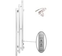 Полотенцесушитель ALTASAN Бриз 120x17, таймер, скрытый провод справа, белый матовый Бриз12017БМ