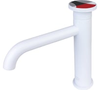 Смеситель на раковину Bronze de Luxe OMG! белый/красный 9009W-R