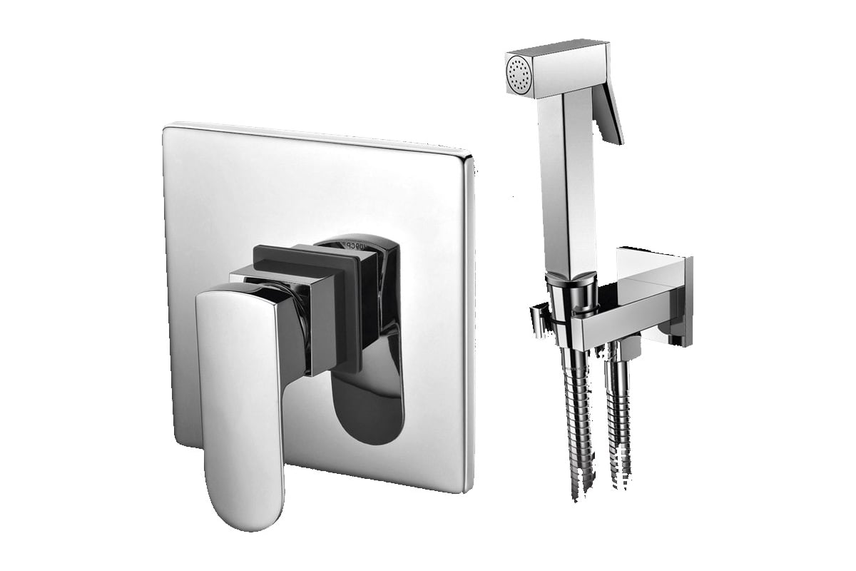 Встраиваемый смеситель Elghansa Scarlett с набором для гигиенического ...