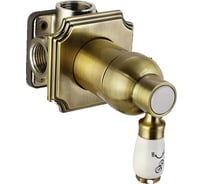 Встраиваемый смеситель Elghansa ClassicLine однорычажный, 25 мм 24C0084-Bronze