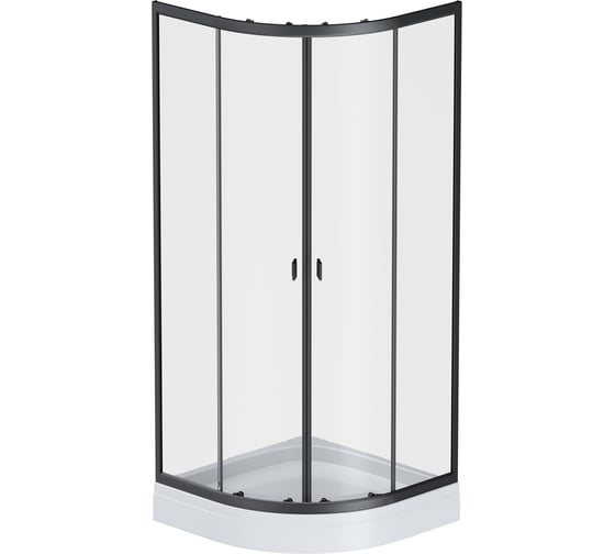 Душевое ограждение AM.PM X-Joy, Twin Slide без поддона, 90x90 W88G-205-090BT