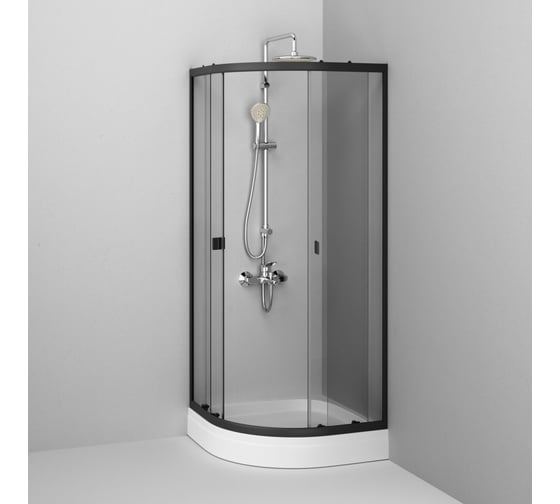 Душевое ограждение AM.PM X-Joy, Twin Slide без поддона, 90x90 W88G-205-090BT