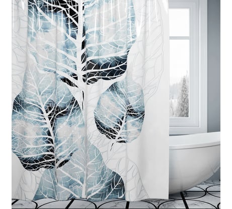 Шторка для ванной WasserKRAFT Glan SC-51101