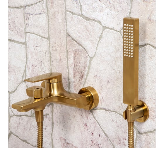 Смеситель для ванны WasserKRAFT Aisch с коротким изливом 5501