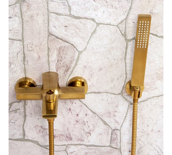 Смеситель для ванны WasserKRAFT Aisch с коротким изливом 5501