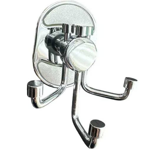 Держатель с 3-я крючками MYNAH (крючок) глянцевый хром, металл M2905-3 1
