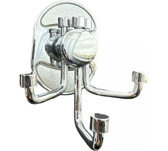 Держатель с 3-я крючками MYNAH (крючок) глянцевый хром, металл M2905-3