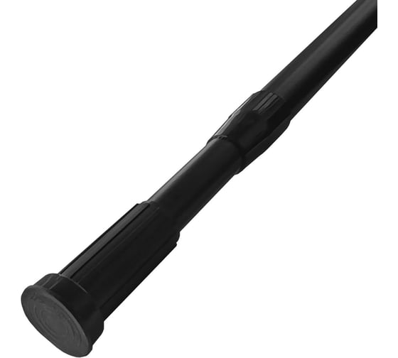 Карниз для ванной Сантис 1,1-2,0 м (черный) 016623 1