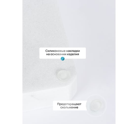 Настольная мыльница FORA URBAN, полирезин FOR-URB036