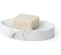 Настольная мыльница FORA WHITE ROCK, полирезин FOR-WRK036
