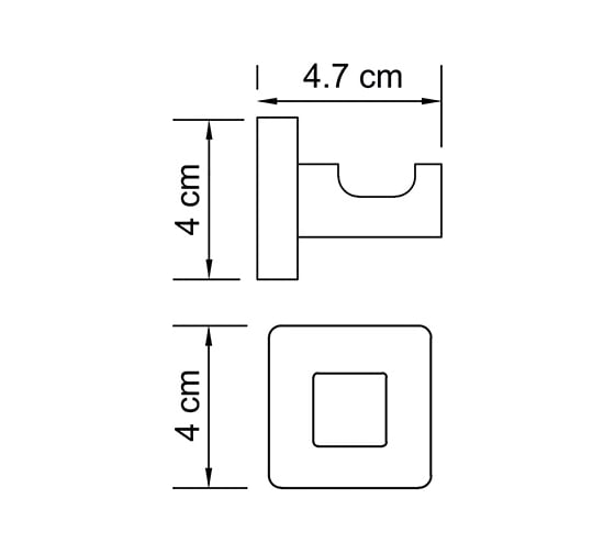 Крючок WasserKRAFT Dill K-3923