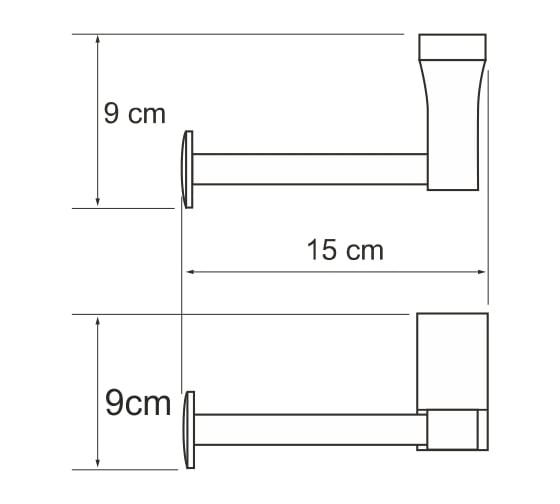 Держатель туалетной бумаги WasserKRAFT Lopau K-6096