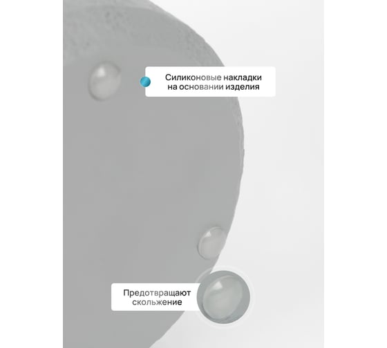 Настольный стакан для зубных щеток FORA CONCRETE, полирезин FOR-CON044