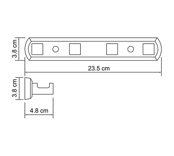 Настенный кронштейн WasserKRAFT Dill K-3974