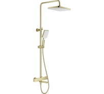 Душевая система для ванны с термостатом SPLENKA золотой сатин S224.26.03