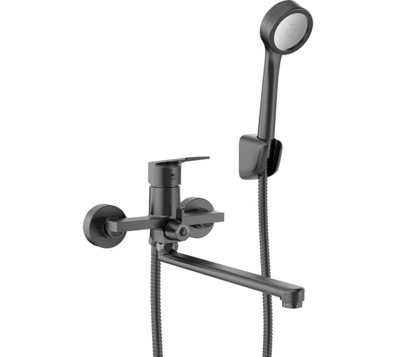 Смеситель для ванной с длинным изливом Tokito TOK-AMA-1015BL