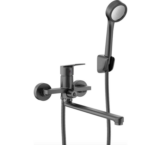 Смеситель для ванной с длинным изливом Tokito TOK-AMA-1015BL