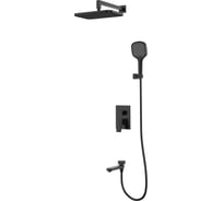 Встраиваемая душевая система для ванны RAGLO черный R30.27.06