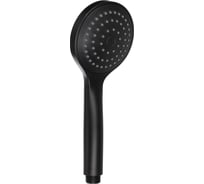 Лейка для душа RAIN 1 режим, 100 мм, черная 582-001