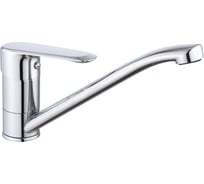 Смеситель для кухни RAIN Гранат, низкий излив, картридж 35 мм, латунь, хром 561-328