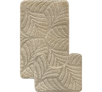 Комплект ковриков для ванной комнаты Dekorelle Bravo, бежевый, разм.50x80см+50x40см Brk11-4