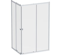 Душевое ограждение AM.PM Sunny прямоугольное, раздвижн двери 120x90 серебро,стекло прозрачн W87G-403-12090-MT