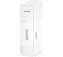 Дозатор для жидкого мыла LAIMA ULTRA наливной, 0,38 л, белый, ABS пластик, 609106