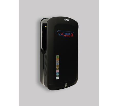 Сушилка для рук G-teq скоростная 8885 PB, 2.0 кВт, погружная, пластик черный 12.92