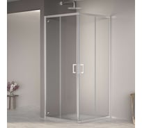 Душевой уголок RGW 90* 90*195 PA-030 Квадрат/Хром/Прозрачное/6 мм (Easy) 3508103099-11