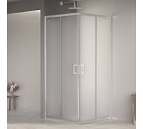 Душевой уголок RGW 80* 80*195 PA-030 Квадрат/Хром/Матовое/6 мм (Easy) 3508103088-21