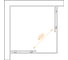 Душевой уголок RGW 80* 80*195 PA-030 Квадрат/Хром/Матовое/6 мм (Easy) 3508103088-21 3