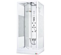 Душевая кабина MARONI FIRENZE WLD-034Р 90x90x210 стекло c рисунком-4 кор. 462225