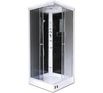 Душевая кабина MARONI FERRARA BLS-010S 90x90x215 стекло прозрачное-4 кор. SSK 458130