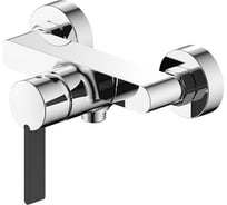 Смеситель для душа ARGO TECH PERS, хром/чёрный, d-35 41980