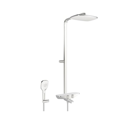 Смеситель с верхним душем Oras Esteta rain shower 7591U-11 1
