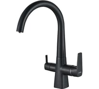 Смеситель для кухонной мойки FASHUN с подключением к фильтру, с питьевой водой, черный A4353-7